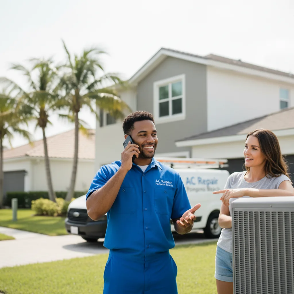 AC Repair Pompano Beach customer support in Meridianville
